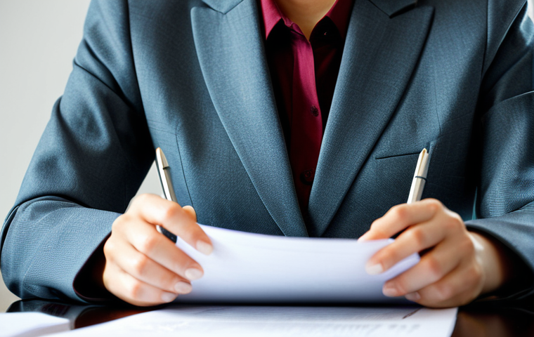 무역협상 실습 과목의 중요성과 학습 전략 - **Prompt:** A diverse group of business professionals, fully clothed in professional attire, engaged...