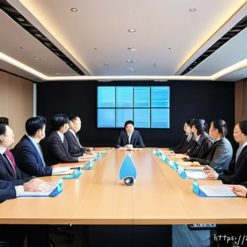 무역협상 실무와 사례 기반 학습의 중요성 - A professional international business negotiation scene featuring diverse businesspeople from China,...